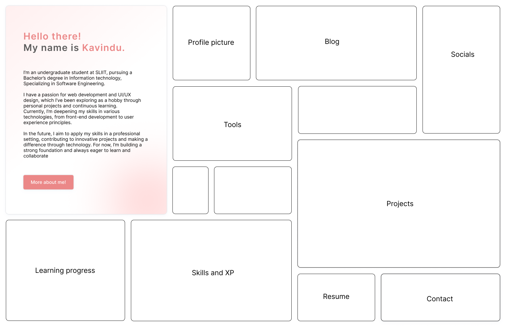 Portfolio Design 1